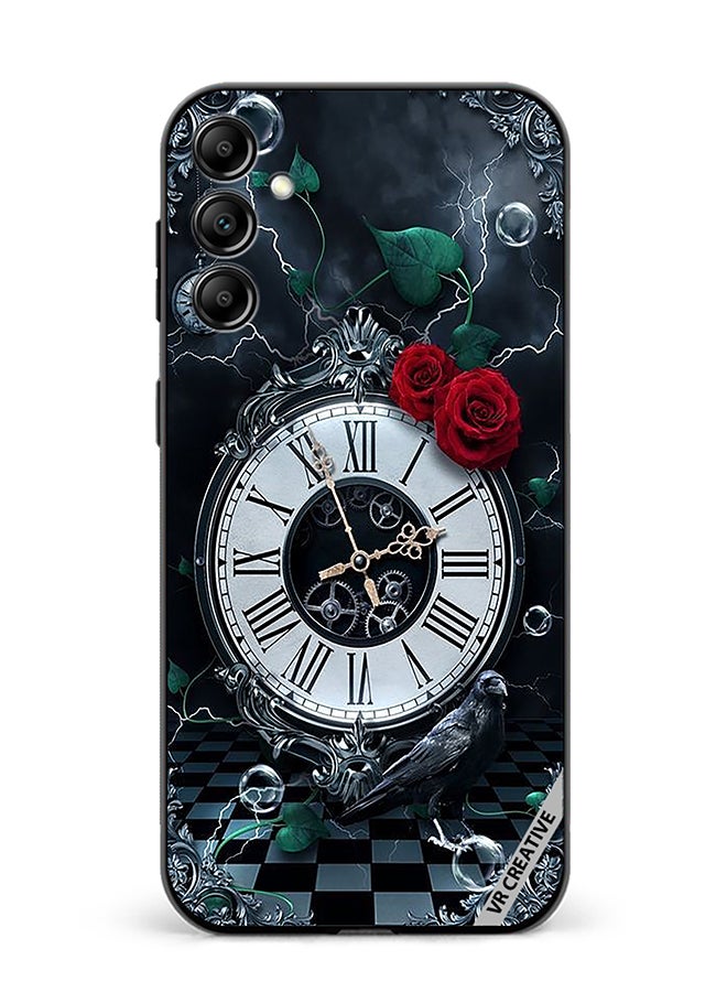 VR CREATIVE Protective Case Cover For Samsung Galaxy A55 Watch Design Multicolour - Image 1