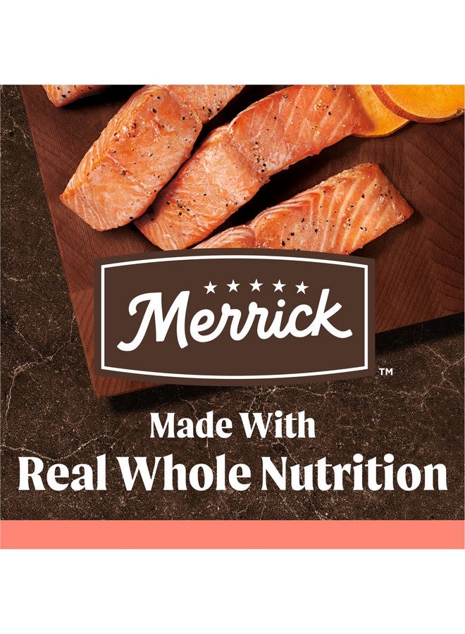 Merrick Premium Grain Free Dry Adult Dog Food, Wholesome And Natural Kibble With Real Salmon And Sweet Potato - 10.0 lb. Bag - Image 3