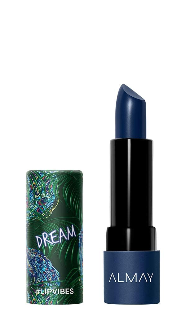 Almay Lip Vibes Dream 014 Ounce cream lipstick  Blue
