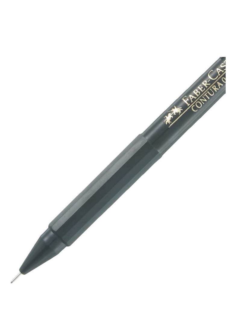 FABER-CASTELL 3-Piece Contura Mechanical Pencils 0.7mm Tip - Image 2