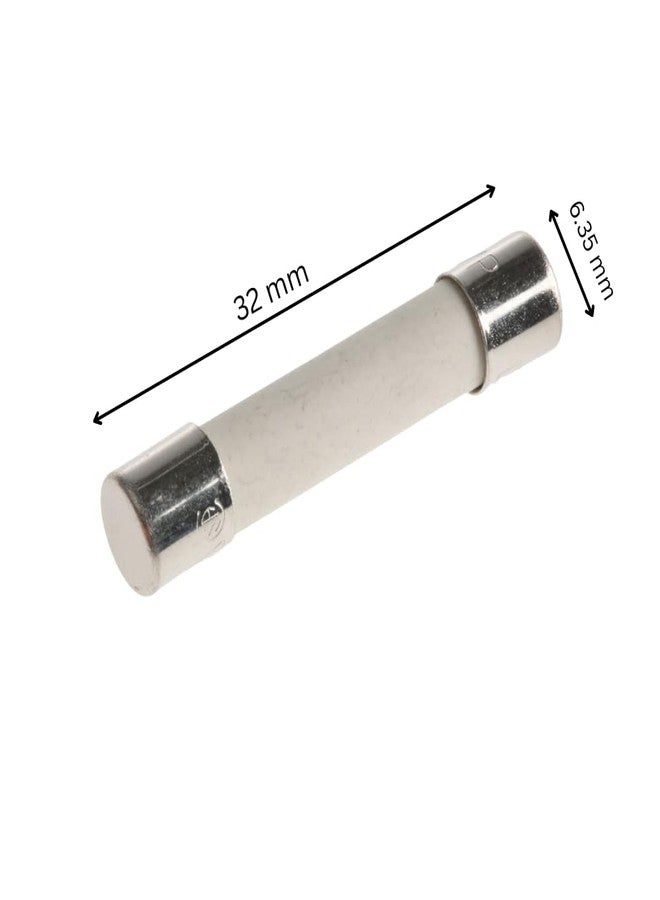 XPARTCO فيوز سيراميك للميكروويف من إكس بارتكو، 20 أمبير 250 فولت، بطيء الاحتراق، 6.35 × 32 مم، بديل عالمي لأجهزة جنرال إلكتريك، ويرلبول، سامسونج، إل جي، عبوة من 5 قطع - Image 3