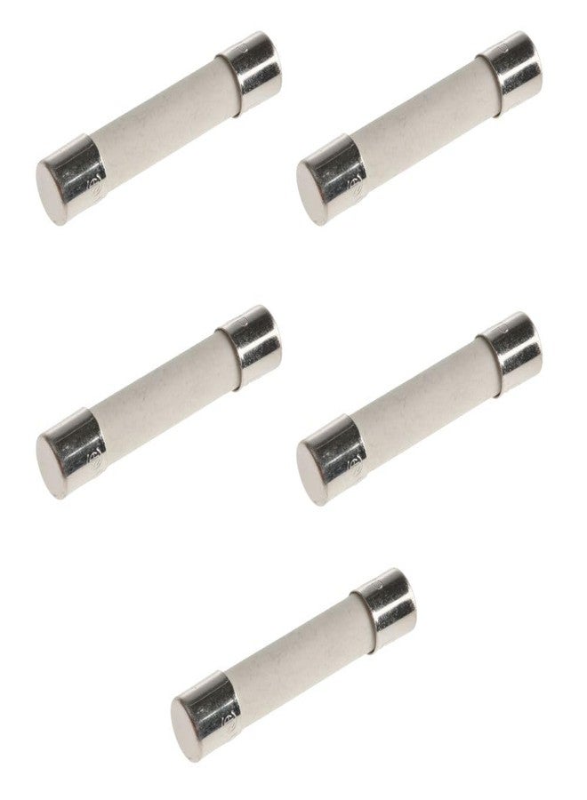 XPARTCO فيوز سيراميك للميكروويف من إكس بارتكو، 20 أمبير 250 فولت، بطيء الاحتراق، 6.35 × 32 مم، بديل عالمي لأجهزة جنرال إلكتريك، ويرلبول، سامسونج، إل جي، عبوة من 5 قطع - Image 1