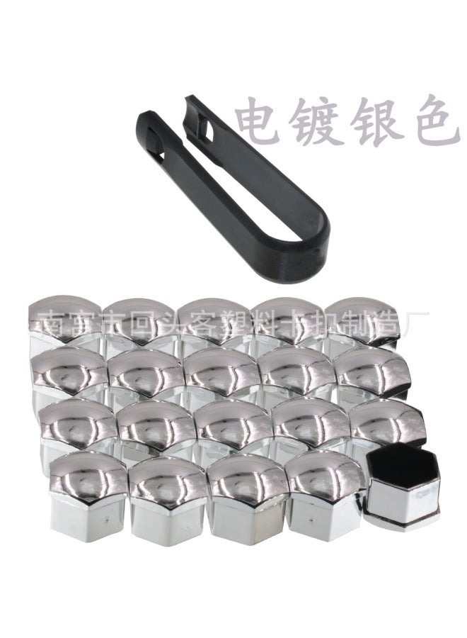 17mm 19 Inch 21mm Gm Tire Screw Cap Wheel Hub Decorative Plastic Shell Nut Anti-rust And Dust Cover