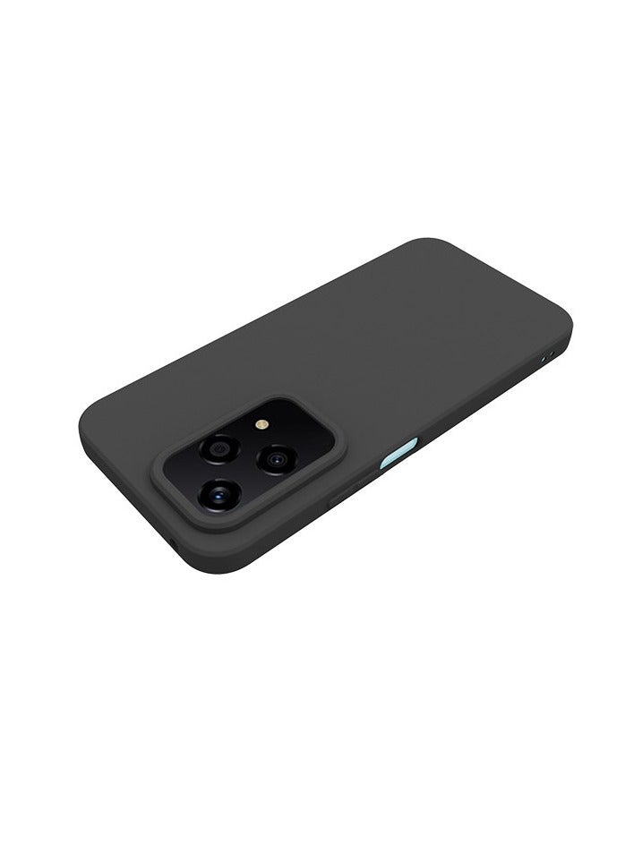 URBBKING Case Cover With Soft Liquid Silicone Protection Anti-Scratch For Honor 200 lite 5G Black - Image 2