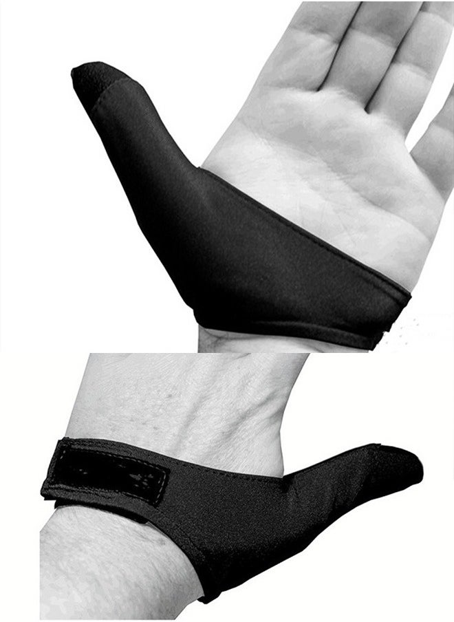 Realfrog - Bowling Hand Protector, Bowling Thumb Protector, Anti-Wear Thumb Cover, Anti-Slip Sports Glove For Left Hand - Image 1