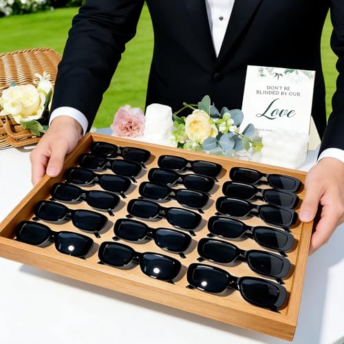 Pibupibu 40 Pack Rectangle Sunglasses Bulk 90s Retro Cool Party Sunglasses for Women Men Glasses Set, Black - Image 3