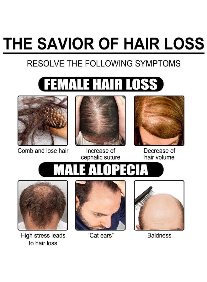 EELHOE Plant Extract Hair Growth Oil, Ginger Essential Oil Hair Growth, For Hair Loss, Hair Grow Thicker And Longer, Fast Hair Growth - Image 4