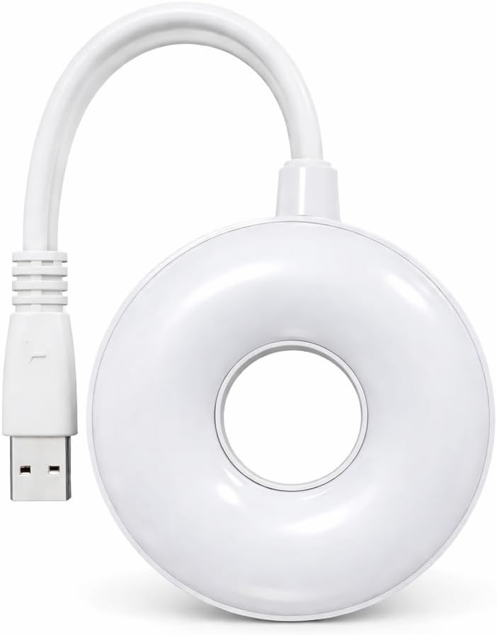 مصباح LED USB محمول ومرن من FITTO، ضوء صغير غير وميض لحماية العين للابتوب، سطح المكتب، بنك الطاقة، ضوء ليلي، القراءة والدراسة - Image 1