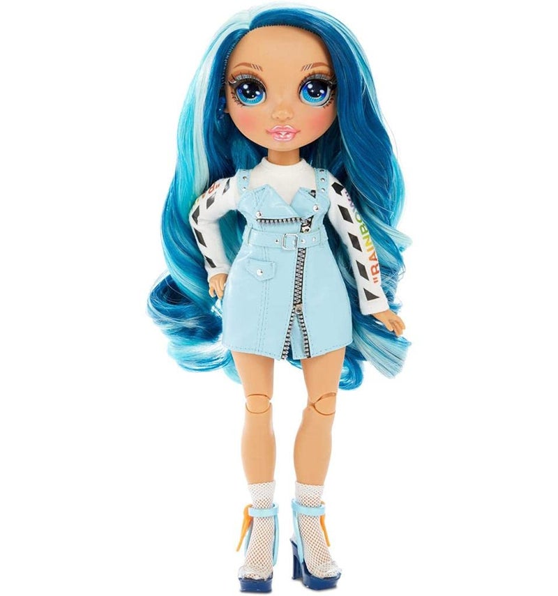 RAINBOW HIGH Rainbow Surprise Rainbow High Skyler Bradshaw - Blue Clothes Fashion Doll with 2 Complete Mix & Match Outfits and Accessories, Toys for Kids 4 to 15 Years Old - Image 2