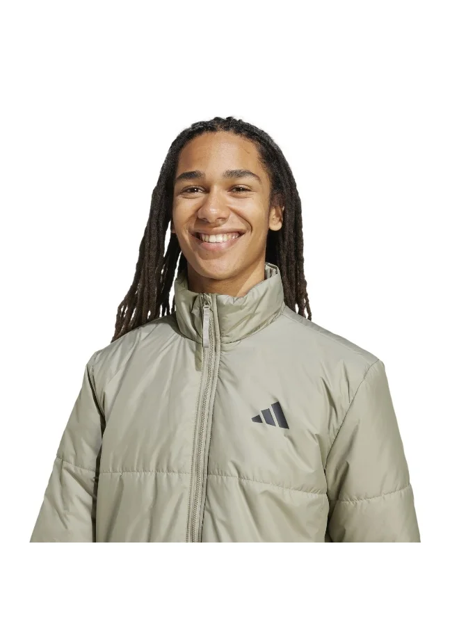 Adidas Adidas Bsc 3S Ins Jkt M Green Outdoor Jackets For Men