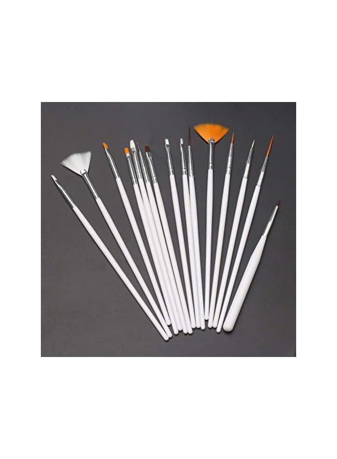 S-TOP Cake Painting Brush Set, Fondant Tool 30 Pieces Cake Decorating Tool Cake Paint Brush Cookie Brush Chocolate Decorating Pen Cake Tool Cake Marker for Cookies Cake Decorating, Manicure Tools - Image 2