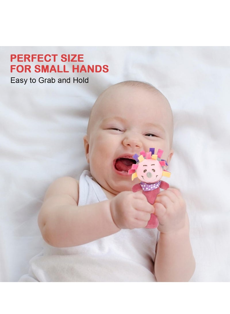 بيبي بايبي العاب اطفال | عضاضة | العاب حسية | خشخيشات للأطفال الرضع والأطفال الصغار | لعبة الضغط التي تصنع الصوت من 0 إلى 12 شهرًا - Image 4
