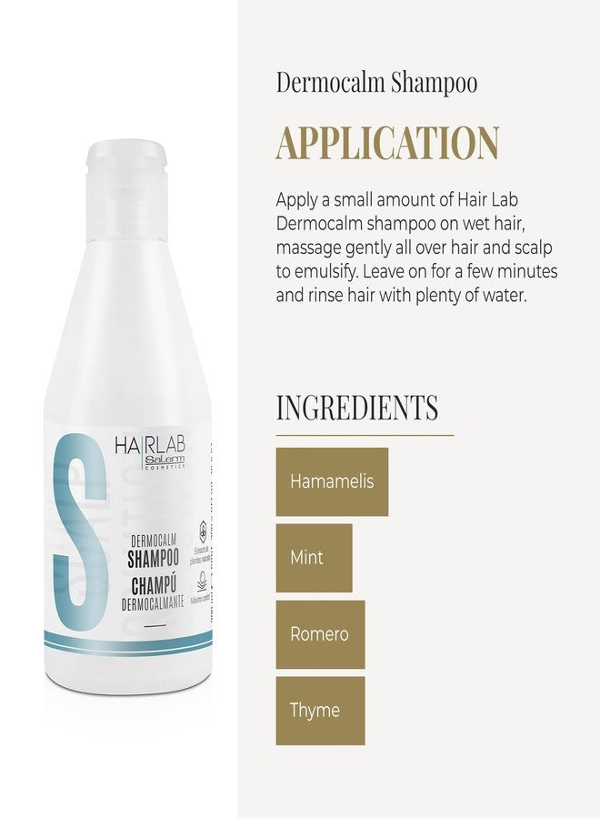 SALERM - Shampoo for Sensitive Scalp - Soothing Shampoo Hair Lab - 300 ml - with Witch Hazel, Rosemary, Mint, and Thyme - Gentle and Delicate Cleansing - Paraben-Free - Image 4