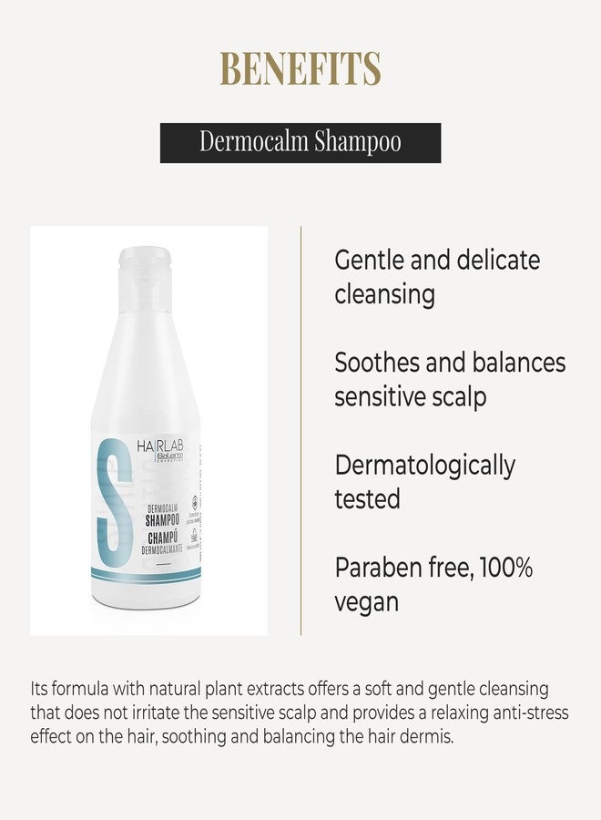 SALERM - Shampoo for Sensitive Scalp - Soothing Shampoo Hair Lab - 300 ml - with Witch Hazel, Rosemary, Mint, and Thyme - Gentle and Delicate Cleansing - Paraben-Free - Image 3