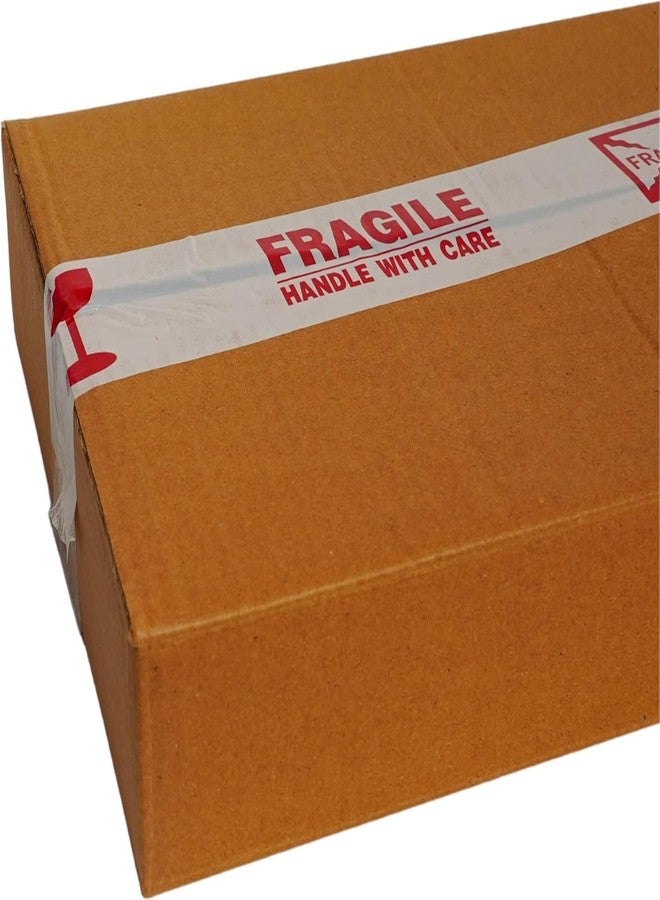 JPPL Fragile Packaging Tape 65m x 48mm (2-Inch) | Set of 12 Rolls | Strong Adhesion, Tear-Resistant BOPP Tape | Packaging Material for E-Commerce, Courier & Small Business Parcel Sealing - Image 5