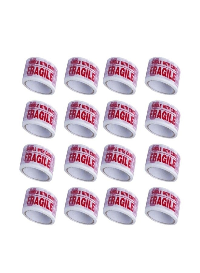 JPPL Fragile Packaging Tape 65m x 48mm (2-Inch) | Set of 12 Rolls | Strong Adhesion, Tear-Resistant BOPP Tape | Packaging Material for E-Commerce, Courier & Small Business Parcel Sealing - Image 2