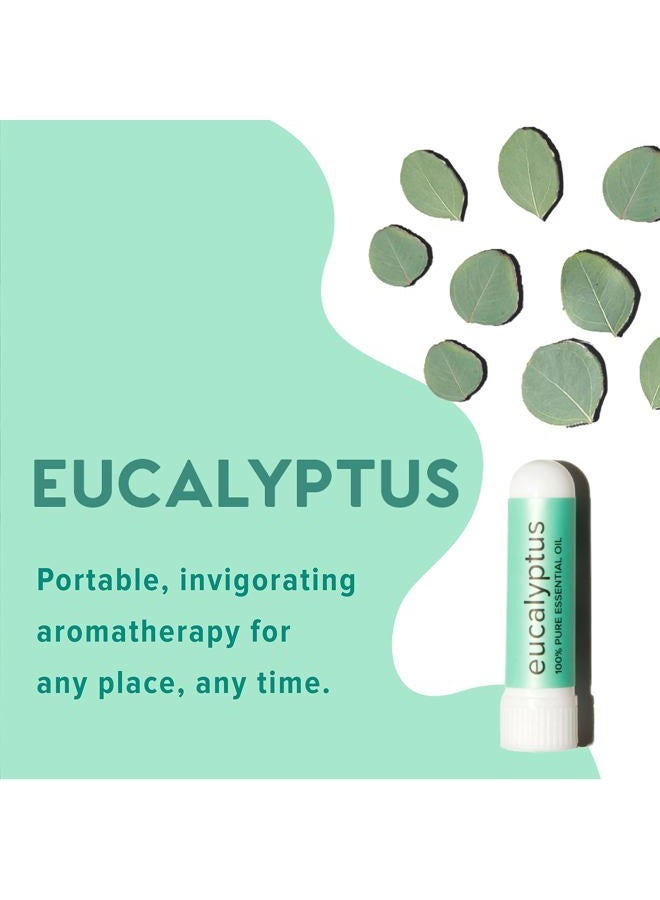 MOXE MOXĒ Eucalyptus Essential Oil Nasal Inhaler, Sinus & Congestion Relief, Daily Relaxation, Stress Relief, Therapeutic No-Mess Aromatherapy, Pure and Natural, Made in USA (3 Pack) - Image 3