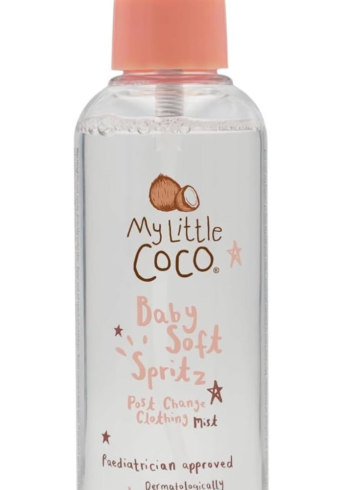 My Little Coco Baby Soft Spritz – Lightly Fragranced Baby Linen & Fabric Spray with Coconut Oil – 150ml - Image 1