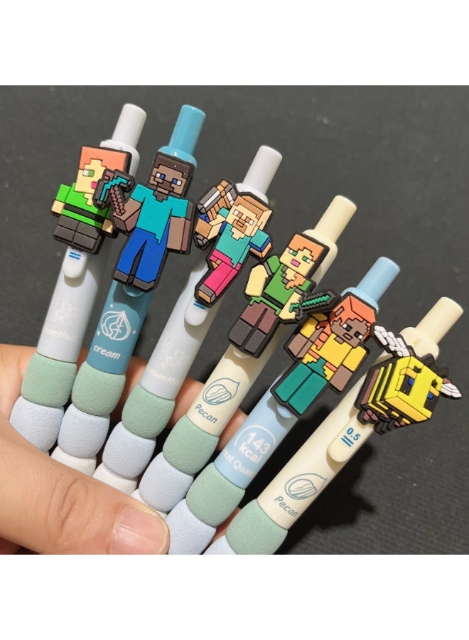Minecraft Ballpoint Pen Set - 6 Pens
