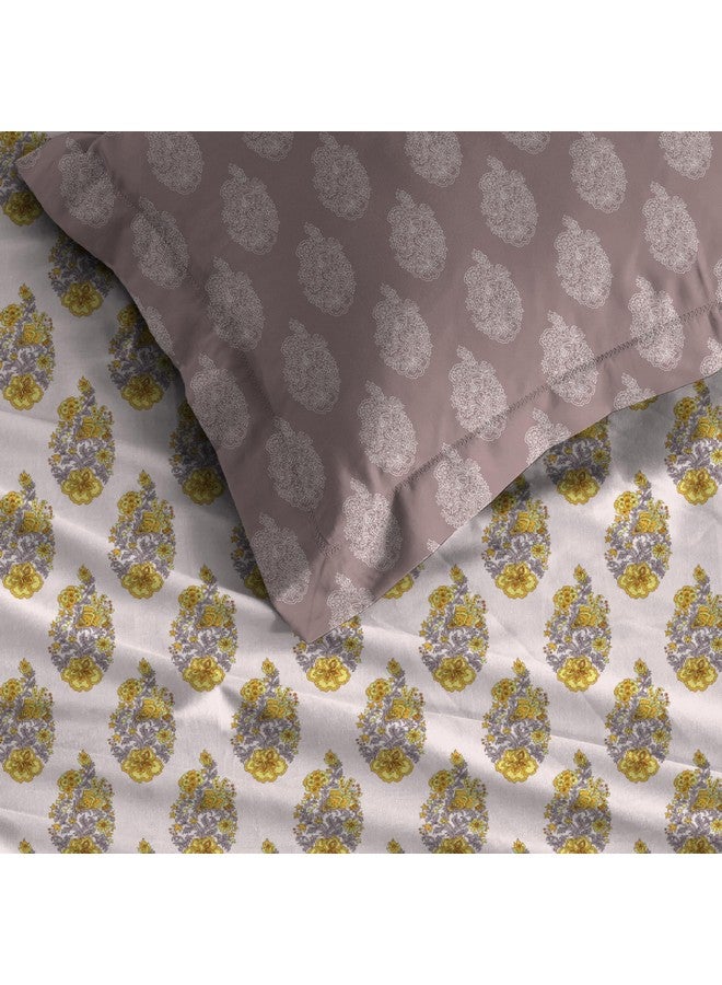 Trident Soft Comfort Pillow Covers Set of 2, 100% Cotton Pillow Covers, 210 TC, Soft and Breathable, Standard Size (46 cm x 69 cm) - Marigold - Image 4