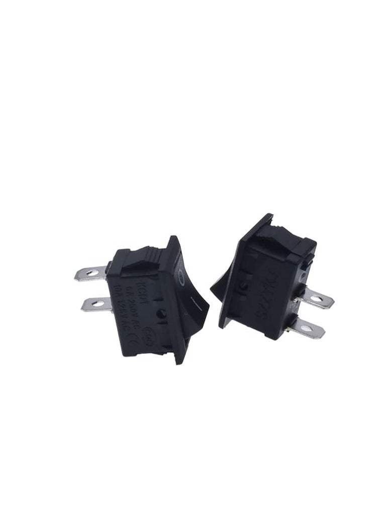 KNP KNP KCD1-101 is a versatile and durable pushbutton switch designed for various industrial and consumer applications Its black color and compact design make it suitable for a wide range of devices where reliable and straightforward switching is required.  - Image 2