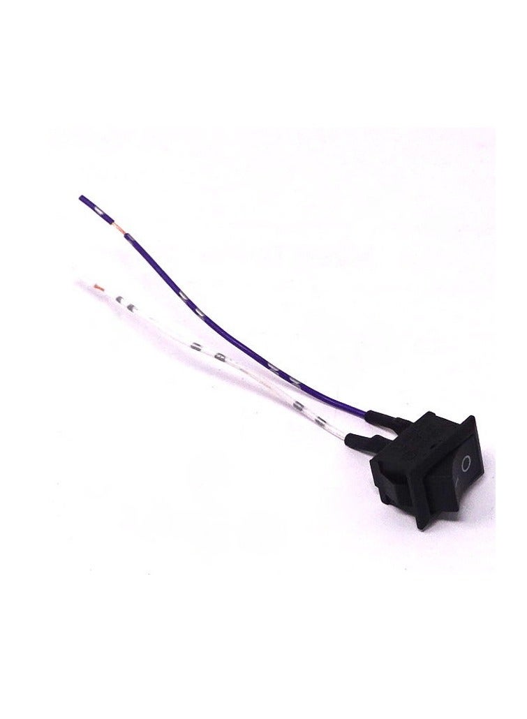 KNP KNP KCD1-101 is a versatile and durable pushbutton switch designed for various industrial and consumer applications Its black color and compact design make it suitable for a wide range of devices where reliable and straightforward switching is required.  - Image 3