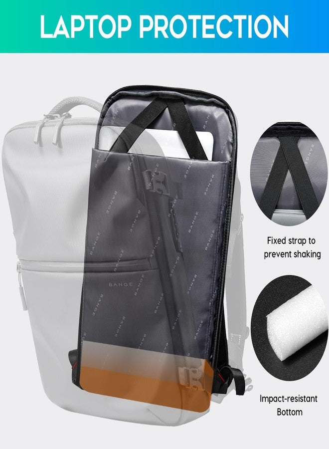 BANGE Travel Backpack for Men, Waterproof Lightweight Laptop Backpack for Business and Work, Anti Theft Rucksack for Men and Women - Image 5
