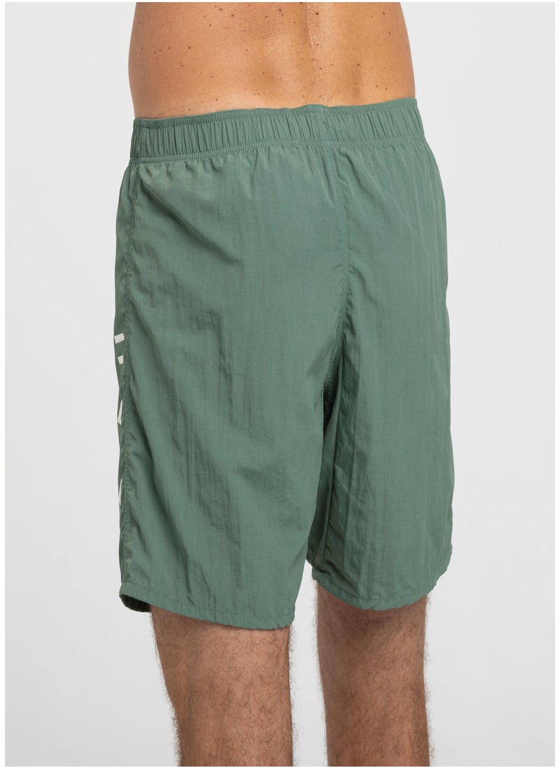NABAIJI NABAIJI by DECATHLON, Men's Swim Shorts 100 Secure Fit & Stylish Green  - Image 3