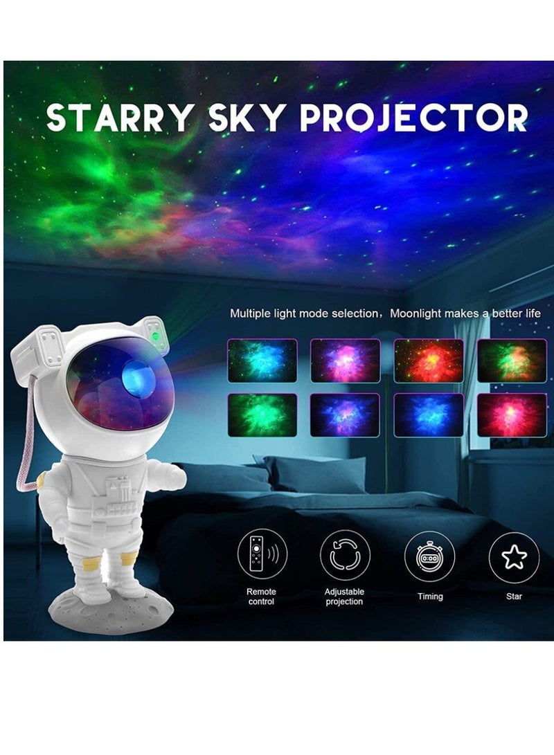 DIGI CORE Astronaut Galaxy Projector with Timer & Remote Control USB Powered Spaceman Projector Lamp 360° Adjustable Astronaut Starry Night Light Projector For Room Decoration - Image 4