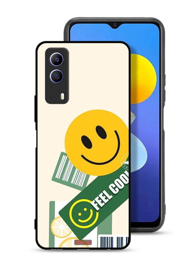 Tolwak Vivo T1x Protective Case Cover Feel Cool Sticker - Image 1