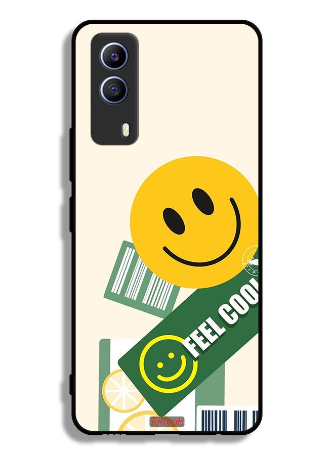 Tolwak Vivo T1x Protective Case Cover Feel Cool Sticker - Image 2