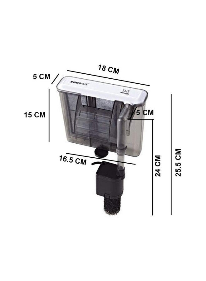 سوبو فلتر معلق Wp-308، أسود، قطعة واحدة - Image 2