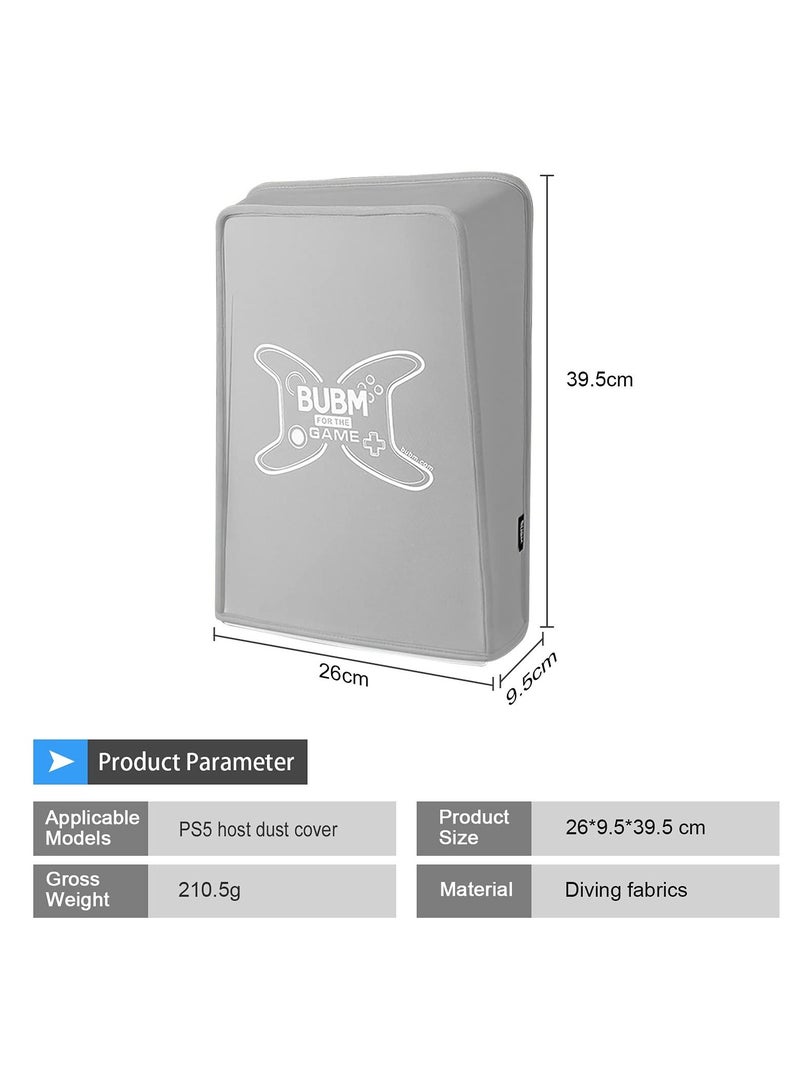 Y&D Dust Cover for PS5 Console, Protector Custom Designed Playstation 5 Console Anti Scratch Waterproof Sleeve Digital Edition Regular - Image 4