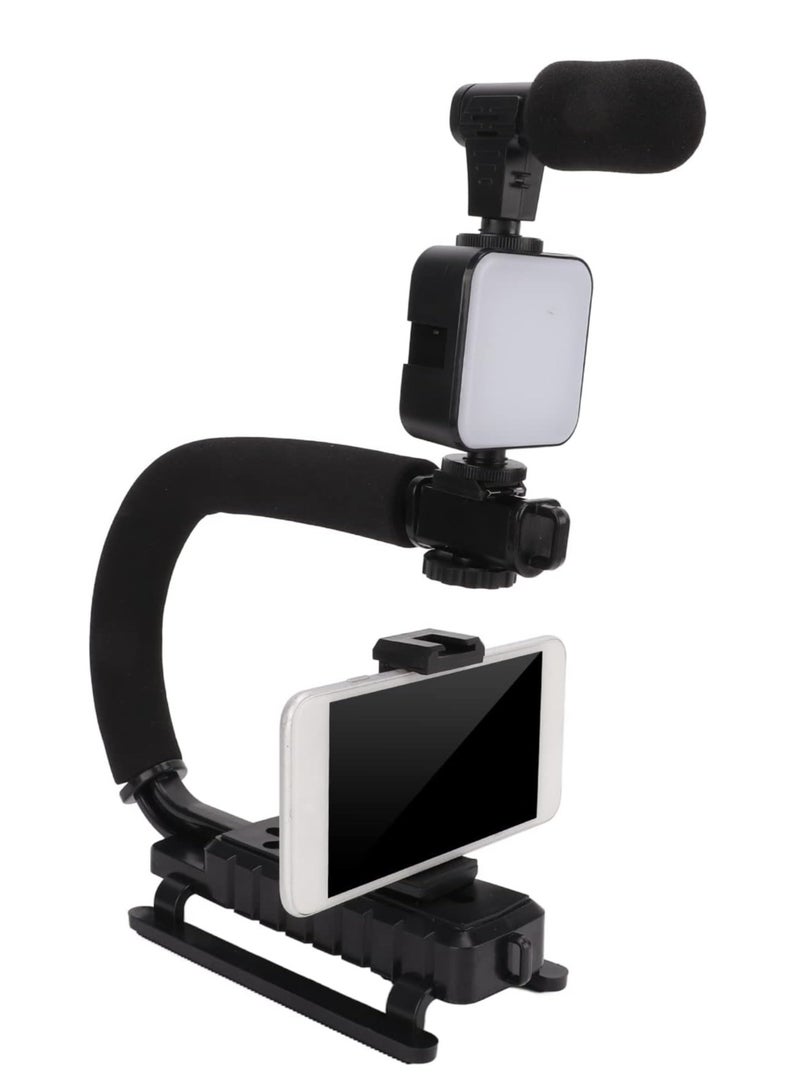 ELTRAZONE Universal Photography Video Handheld Vlog Stand Stabilizer Kit For Phone Camera Video Recording - Image 2