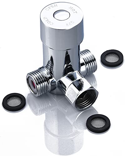 Luxice Automatic Sensor Faucet Hot & Cold Water Temperature Mixer Mixing Valve - Image 1