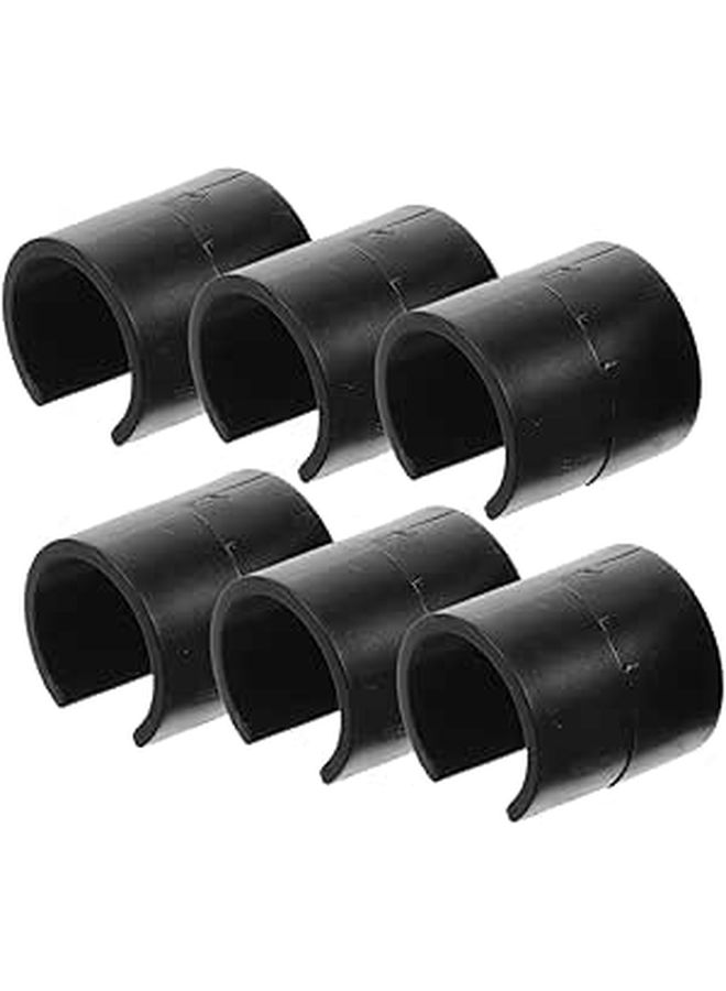 6 Pcs Windproof Garden Flag Clips Sturdy Anti Wind Clamp Holders for Outdoor Use Lawn and Garden Decor - Image 1