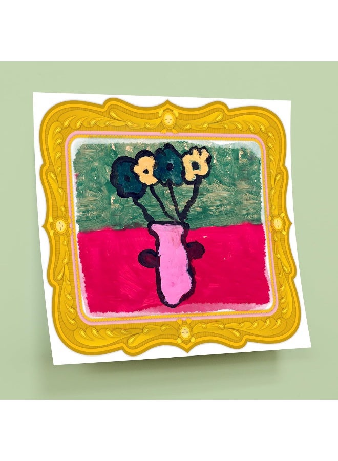 Knock Knock Kids Sticky Art Frames Pad  - Image 3