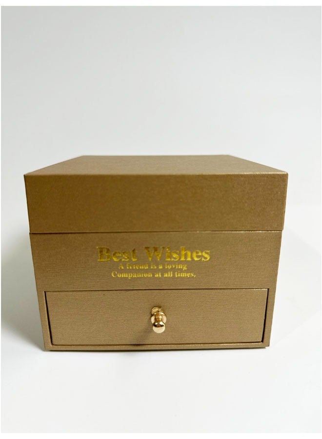 علبةالهدايا بشكل الدرج صنعت من - Image 3