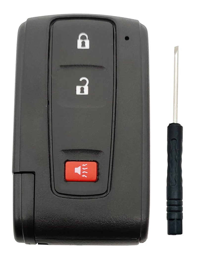 AYGUCEKE Keyless Entry Replacement Key Fob Cover Case fit for Toyota Prius 2004 2005 2006 2007 2008 2009 Keyless Entry Remote Smart Key Fob Shell - Image 3