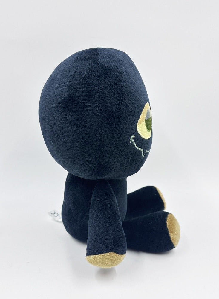 Rob Plush From Slap Battles - 25cm White Big Head Plush Toy Doll with PP Cotton and Short Plush  - Image 3