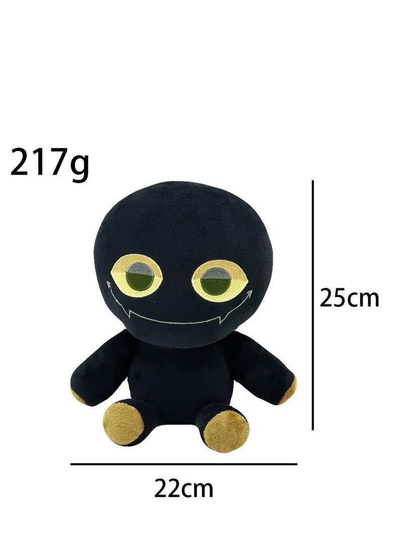 Rob Plush From Slap Battles - 25cm White Big Head Plush Toy Doll with PP Cotton and Short Plush  - Image 5
