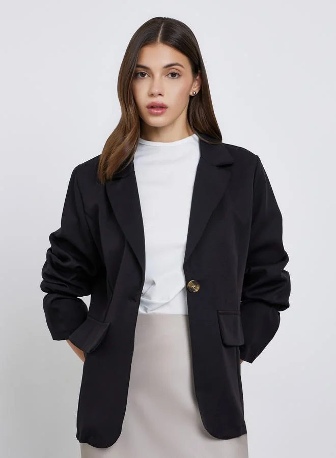 تايك تو بليزر كاجوال سادة