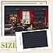 Flutesan 12 Pcs Miniature Dollhouse Wallpaper and Flooring Peel and Stick Mini DIY Self Adhesive Dollhouse Accessories 827 x 1169 Inch Roof Shingles Black Rectangular - Image 4
