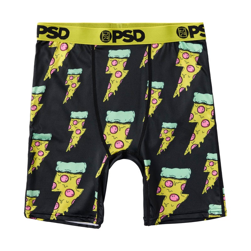 PSD Boys Boxer Briefs â€“ Pizza Party 3-Pack, Comfortable Breathable Underwear for Boys, Medium - Image 3