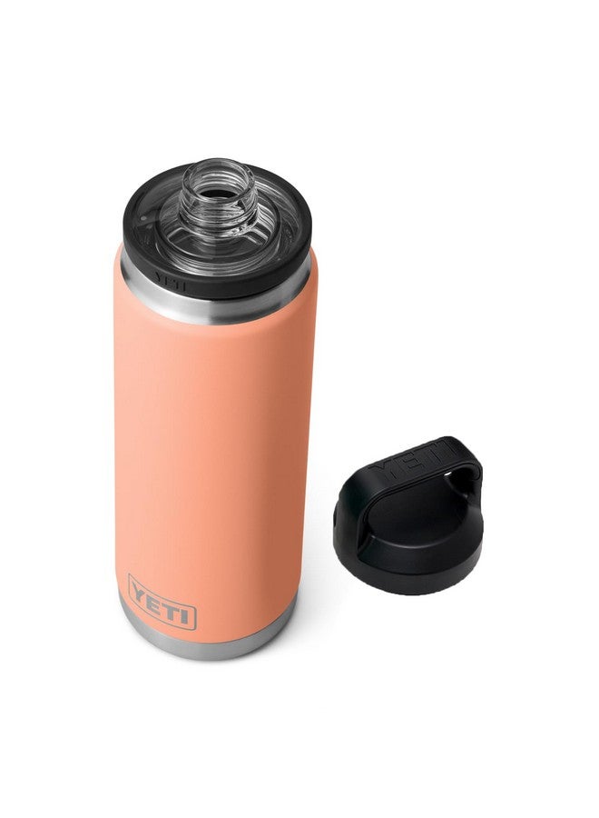 YETI YETI Rambler 26 oz Bottle, Vacuum Insulated, Stainless Steel with Chug Cap, Lowcountry Peach - Image 1