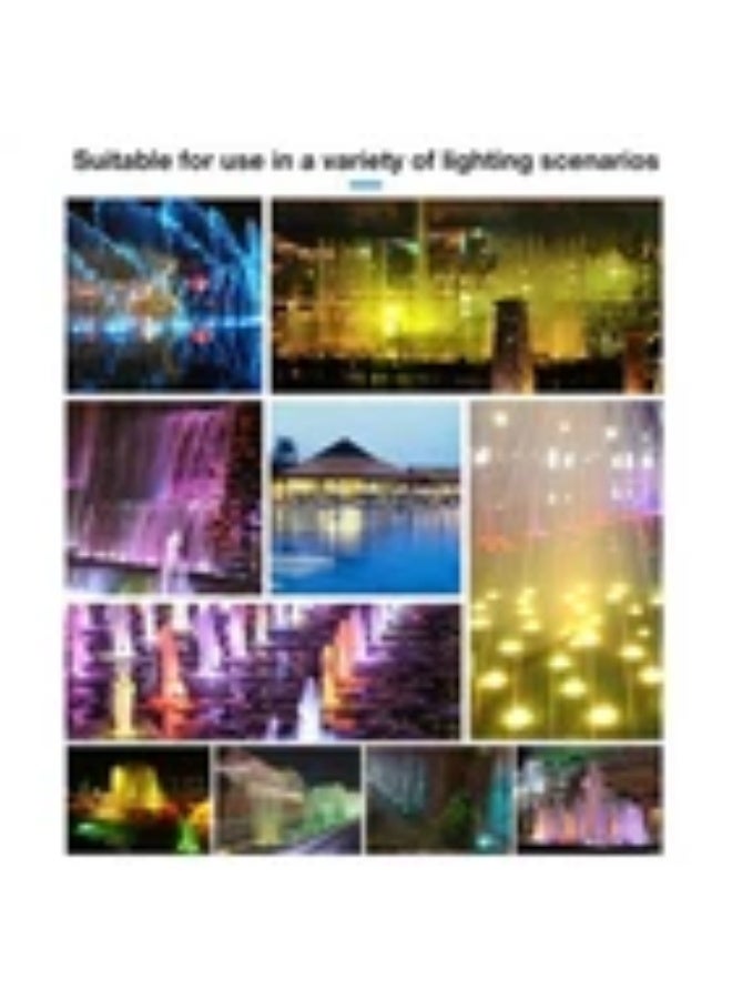 مصباح LED تحت الماء مقاوم للماء IP68 لحمام السباحة عالي الجودة 12 فولت 3 وات للحديقة الخارجية وحمام السباحة والمناظر الطبيعية للحفلات - Image 4