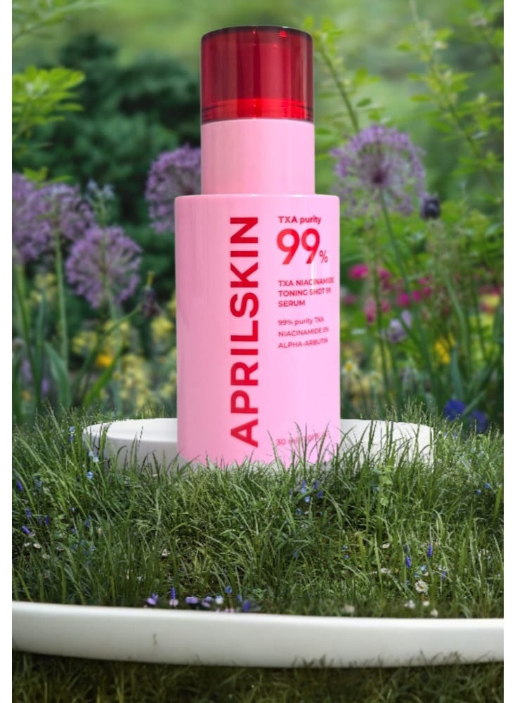 APRILSKIN April Skin2XA Niacinamide - 99 Speckol Skin Firming Drip Serum, Skin Strengthening Serum, High Purity Tranexamic Acid 99% + Niacinamide 5% for Uneven Skin Tone and Pore Cleansing, 30 ml (1.01 fl oz) 95% of - Image 3