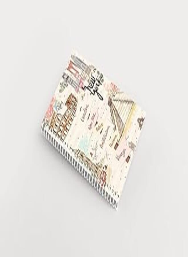 100 Pages 15 * 8 Inch Premium Design Notebook - New York (A5 (15X20) cm)