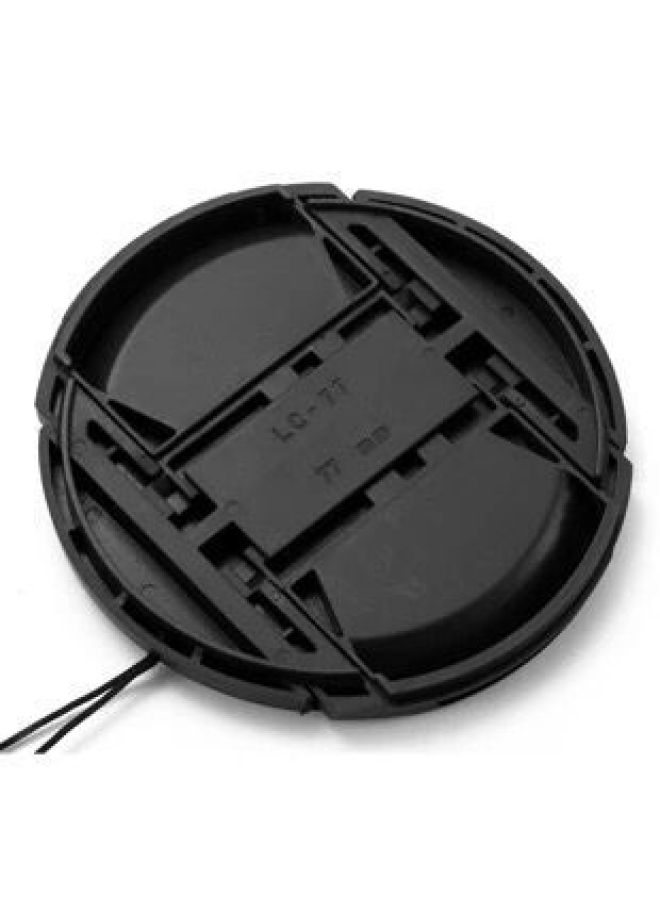 Lens Cover 49/52/55/58/62/67/72/77/82mm Middle Pinch Lens Cover With Lanyard-Color:55 - Image 3