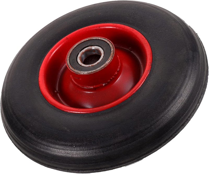 Toddmomy Garden Cart Replacement Wheel Solid Tire for Boys and Girls Trolley Lightweight Shock-Absorbing Puncture Design for Hand Carts Garden Trucks - Image 1